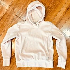 Athleta Girl Child blush pink thick cozy warm hoodie sweatshirt winter 1…